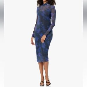 Steve Madden Women's Multicolor Long Sleeve Dress